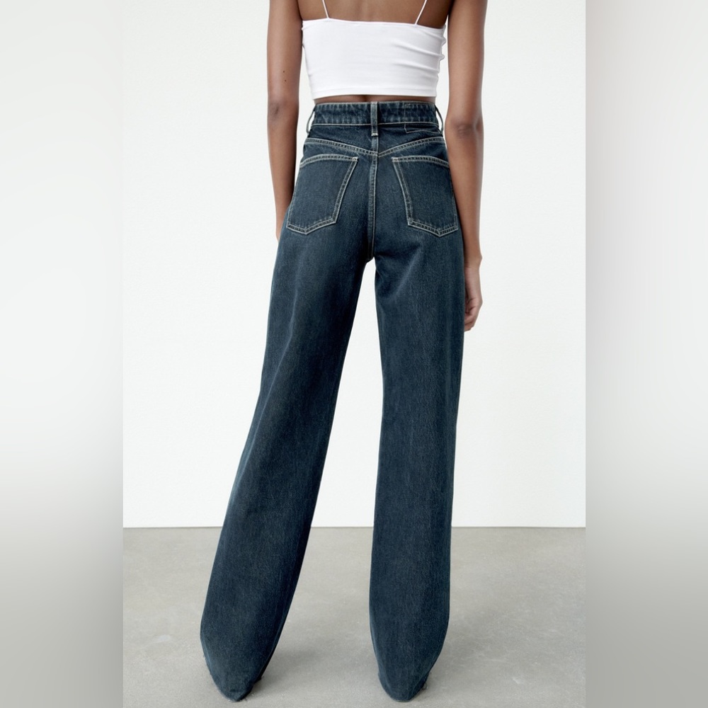 Zara wide leg jeans